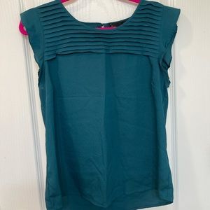 Noir teal blouse/top